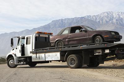 Tow truck near Layton, Utah